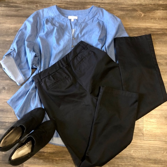 Charter Club Black Pants size 6P - Picture 5 of 8